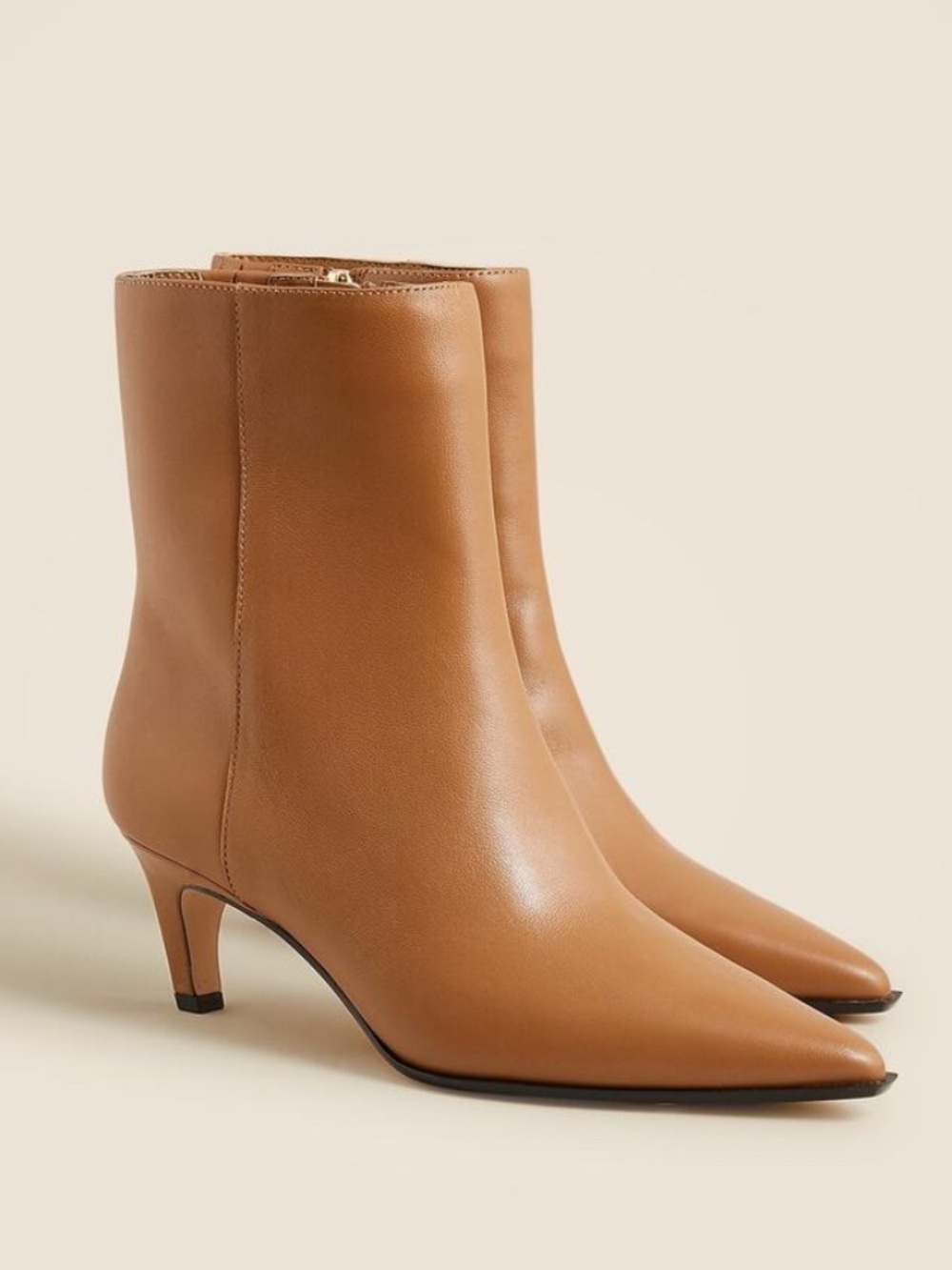 J. Crew Stevie ankle boots in brown leather, 9 NWT